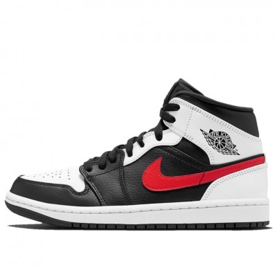 Air Jordan 1 Mid – Black Chile Red