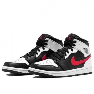 Air Jordan 1 Mid – Black Chile Red