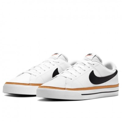 Nike Court Legacy Leather – White Desert Ochre
