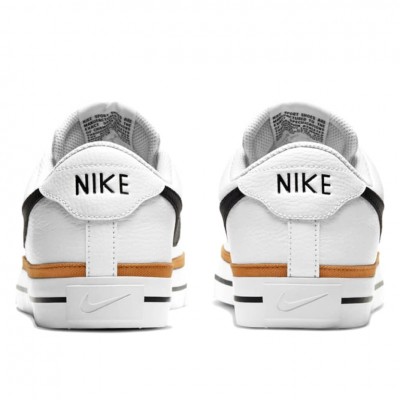 Nike Court Legacy Leather – White Desert Ochre