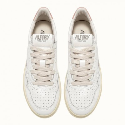 AUTRY Medalist Low – White Pink