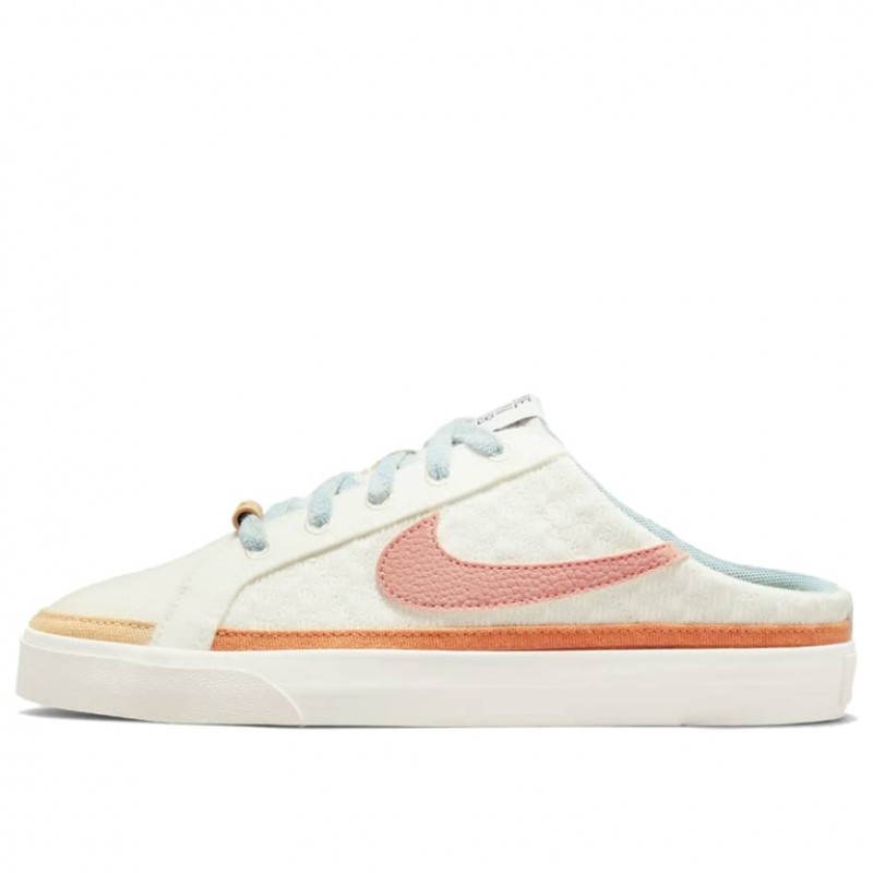 Nike Court Legacy Mule – Sail Light Madder Root